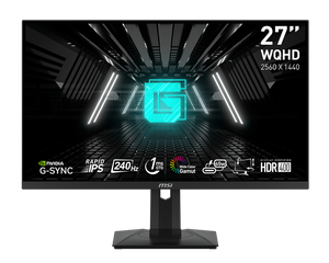 
                  
                    Monitor MSI G274QPX – 27″, 2560×1440 (WQHD), 16:9 Rapid IPS Flat, 1ms(MPRT), 240Hz, G-SYNC Compatible
                  
                