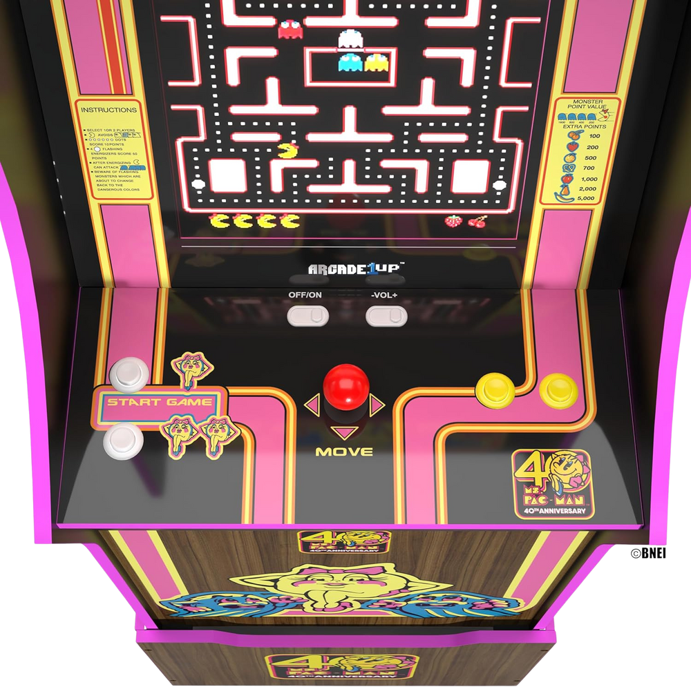 
                  
                    Ms. Pac-Man 40th Anniversary Arcade Machine
                  
                