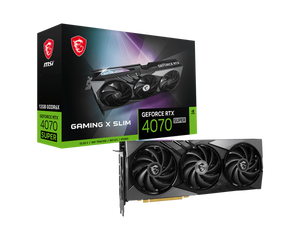 
                  
                    GeForce RTX 4070 SUPER 12G GAMING X SLIM
                  
                