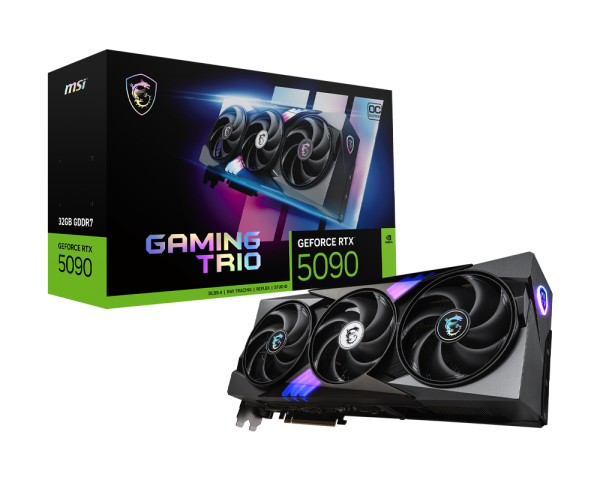 MSI GeForce RTX 5090 GAMING TRIO OC 32GB DLSS4