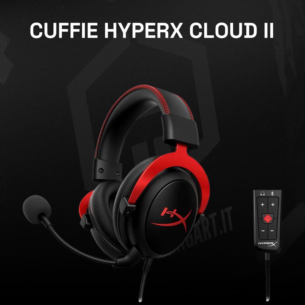 Cuffie da gaming HyperX Cloud II
