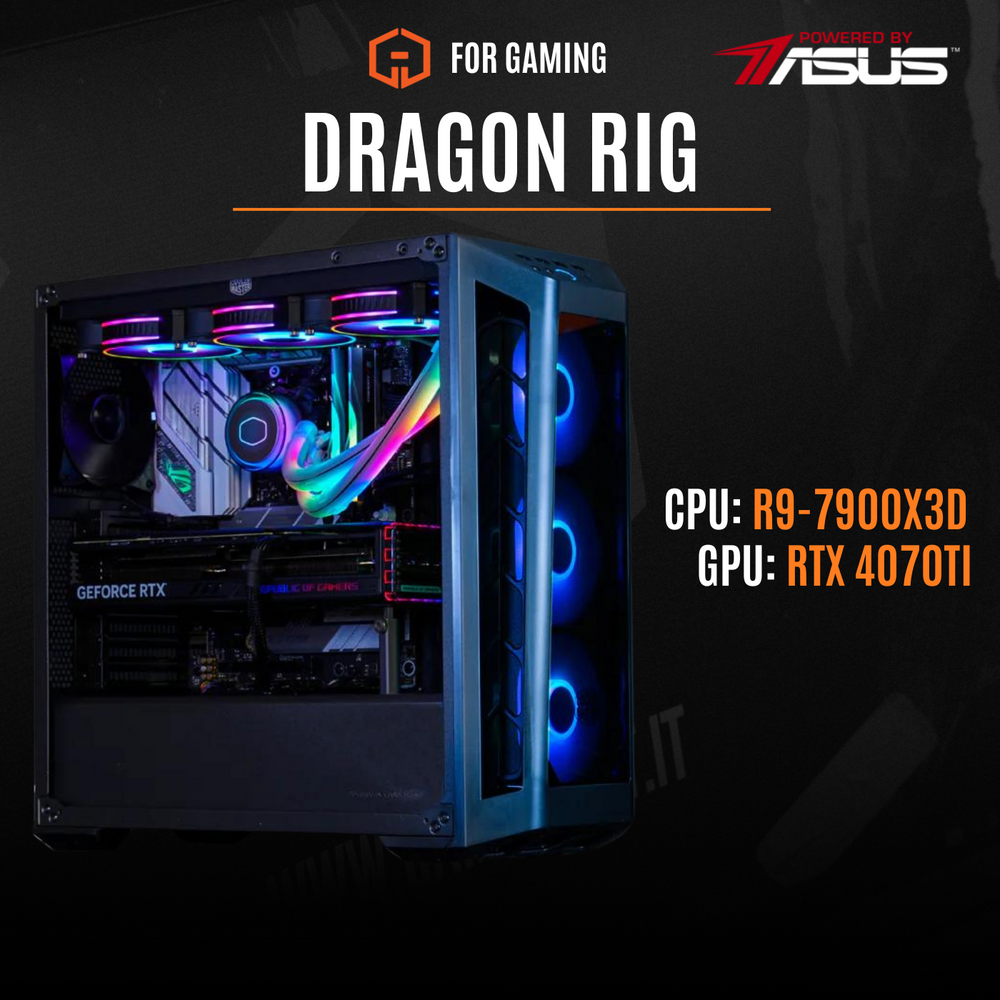 NEW DRAGON Gaming RIG  Powered by ASUS