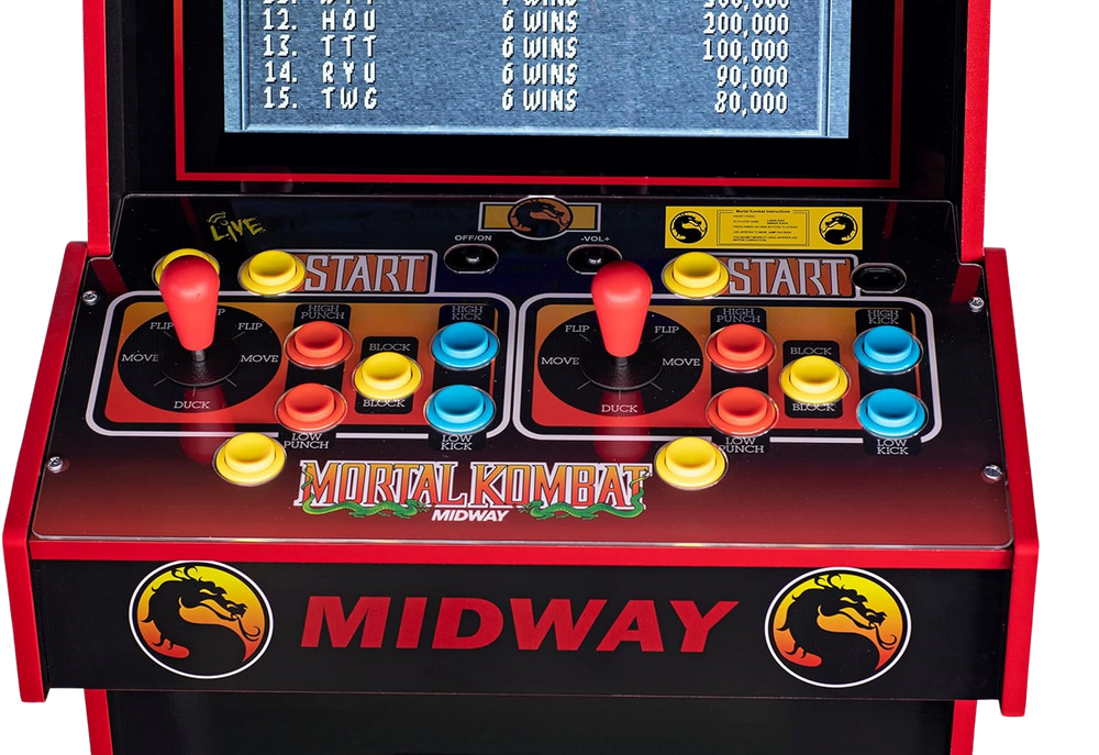 
                  
                    Mortal Kombat Midway Legacy 14-in-1 Wifi Enabled Arcade Machine
                  
                